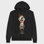 Cute Dog Suit, Hanorac Oversize Barbati (Unisex)