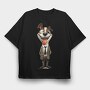 Cute Dog Suit, Tricou Oversize Barbati (Unisex)