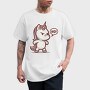 Grumpy Denial Unicorn No, Tricou Barbati (Unisex)