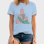 Unicorns And T Rex Christmas Tree, Tricou Barbati (Unisex)