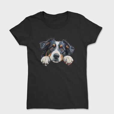 Australian Shepherd Peep, Tricou Femei