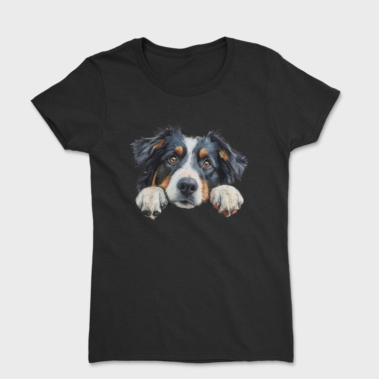 Australian Shepherd Peep, Tricou Femei