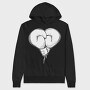 Heart Gloves Box, Hanorac Oversize Barbati (Unisex)