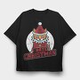 Hate Christmas, Tricou Oversize Barbati (Unisex)