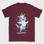 Happy Unicorn, Tricou Barbati (Unisex)