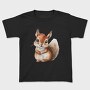 Cute Squirrel Sitting, Tricou Copii
