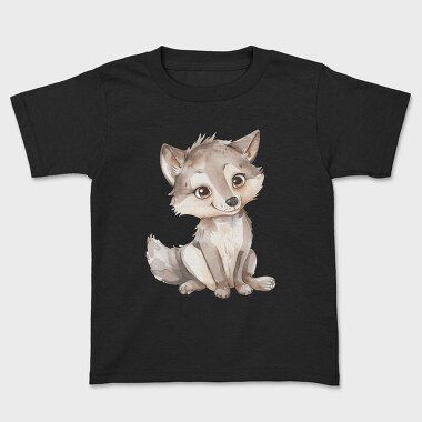 Baby Fox Sitting, Tricou Copii