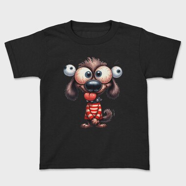 Cute Funny Dog Tongue, Tricou Copii
