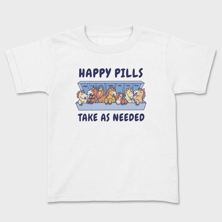 Happy Pills Horses, Tricou Copii