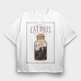 Happy Cat Pills, Tricou Oversize Barbati (Unisex)