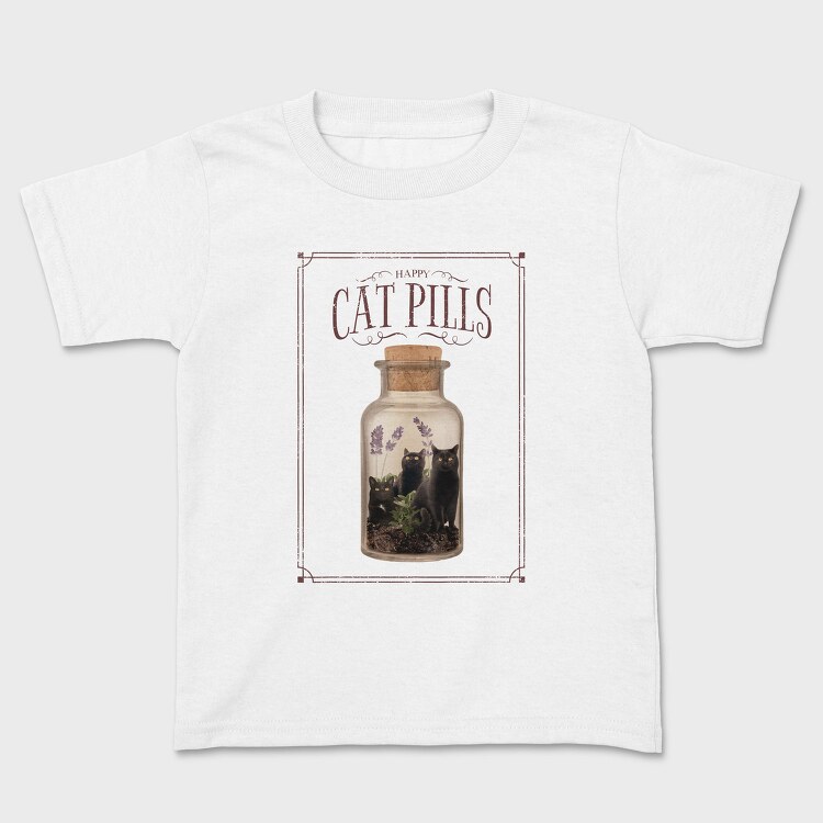 Happy Cat Pills, Tricou Copii