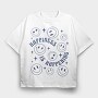 Happiness Happening, Tricou Oversize Barbati (Unisex)
