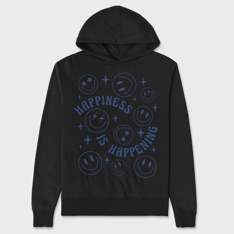 Happiness Happening, Hanorac Oversize Barbati (Unisex)