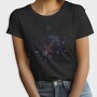 Sagittarius Floral Zodiac Sign, Tricou Femei
