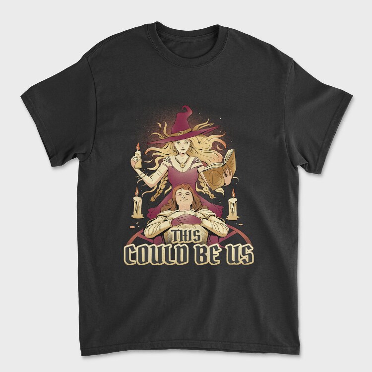 Witch Couple Ritual, Tricou Barbati (Unisex)