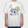 Halloween Cocktail, Tricou Oversize Barbati (Unisex)