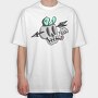 Halloween Retro Cartoon Character 2, Tricou Oversize Barbati (Unisex)