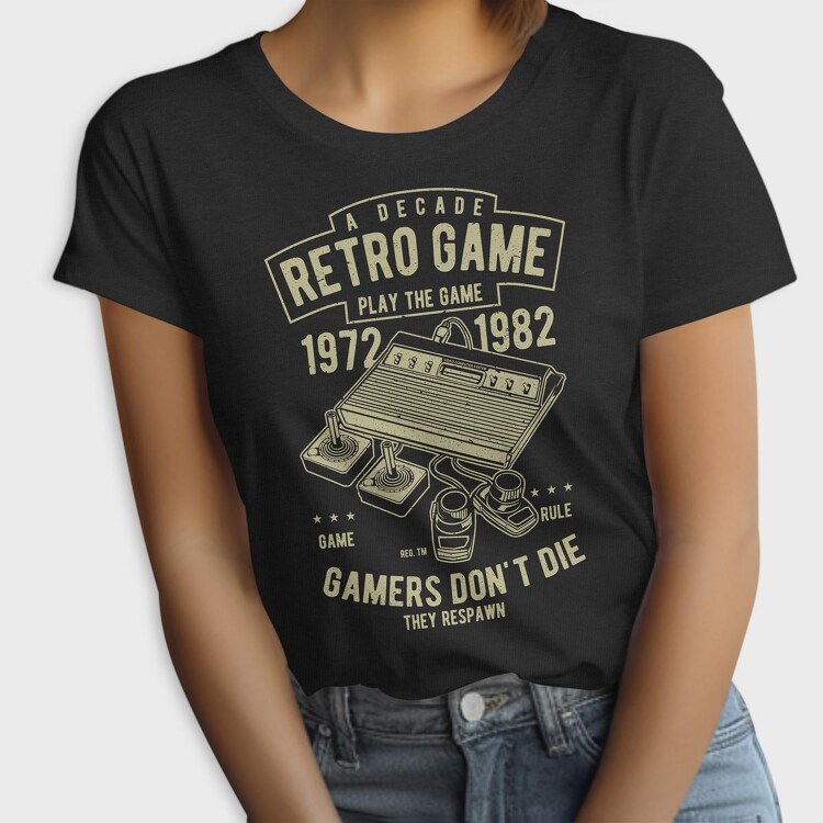 Retro Game, Tricou Femei