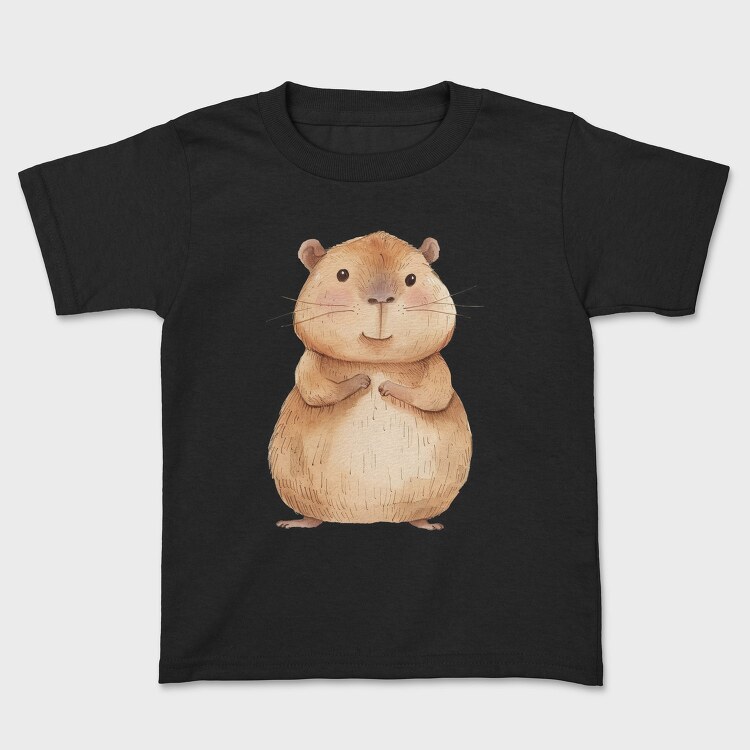 Cute Hamster Praying, Tricou Copii