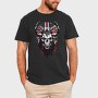 Union Jack Skull, Tricou Barbati (Unisex)