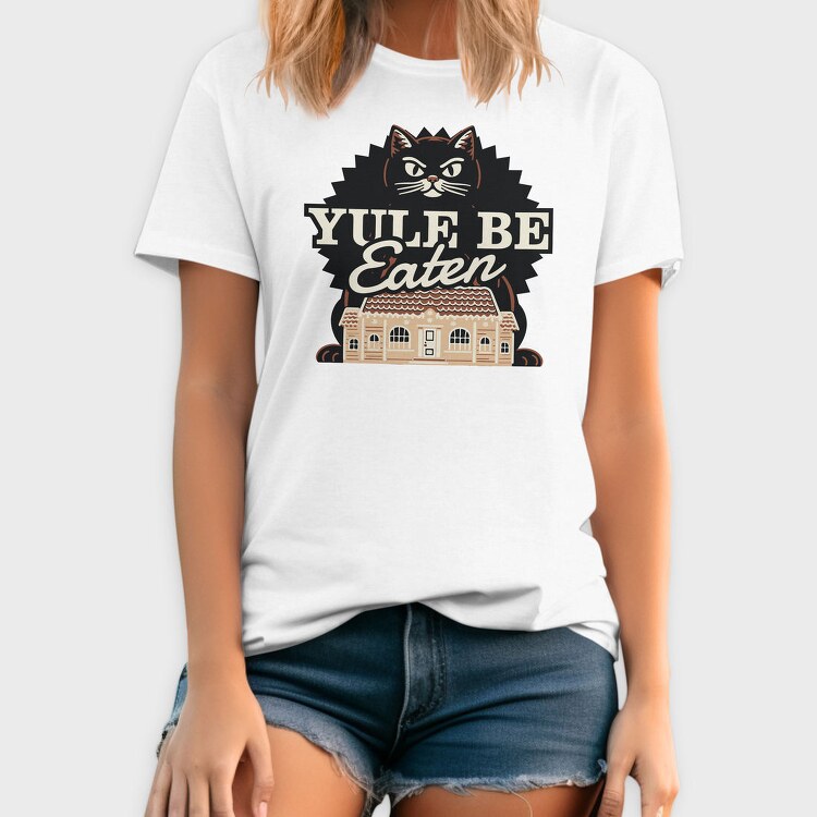 Cat Gingerbread House Ginger, Tricou Barbati (Unisex)