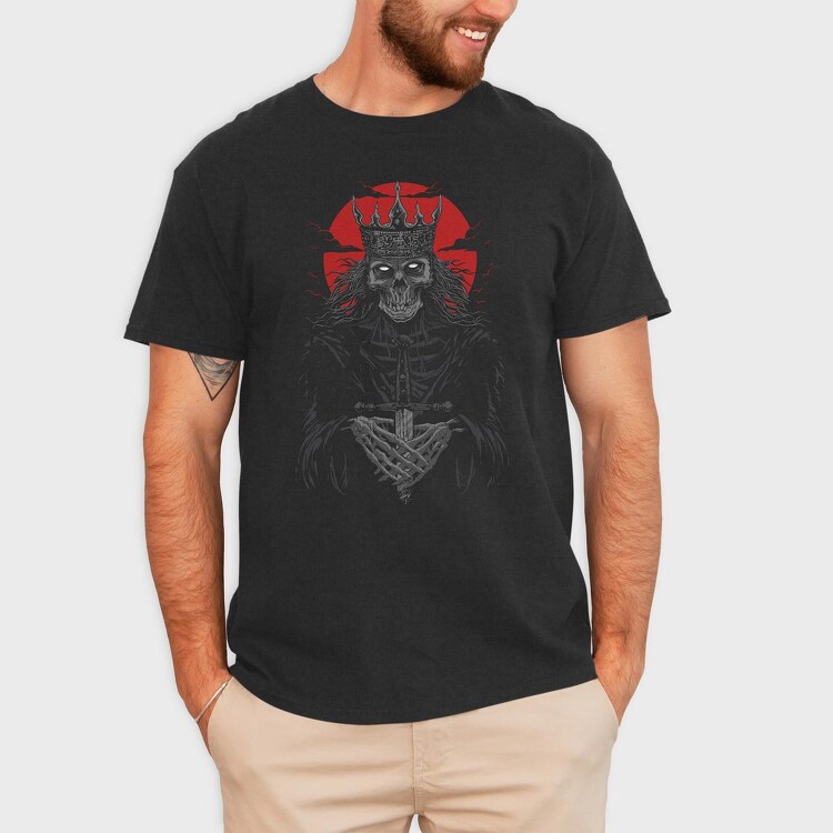 Dead King, Tricou Barbati (Unisex)