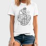 Sailing Anchor Illustration, Tricou Barbati (Unisex)