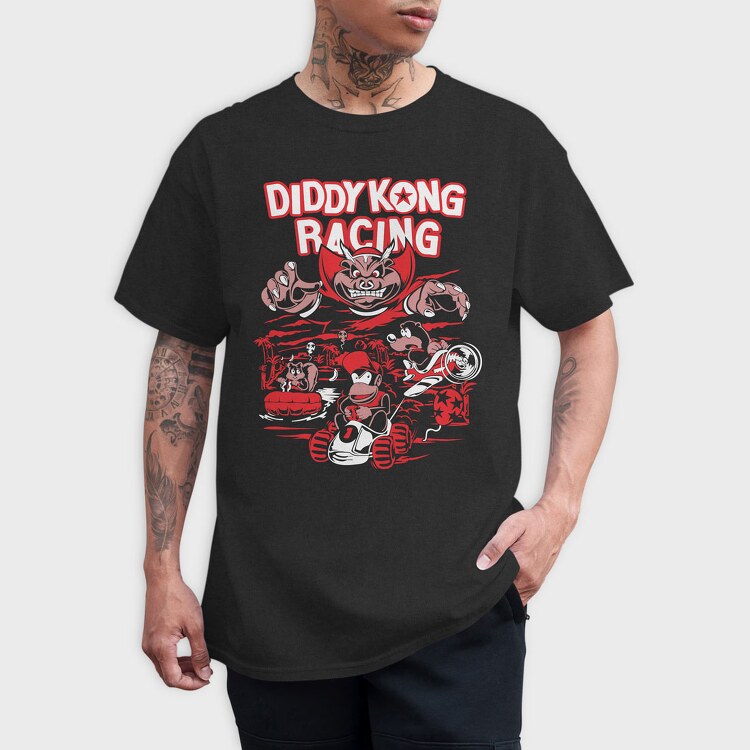 Diddy Kong Racing, Tricou Barbati (Unisex)