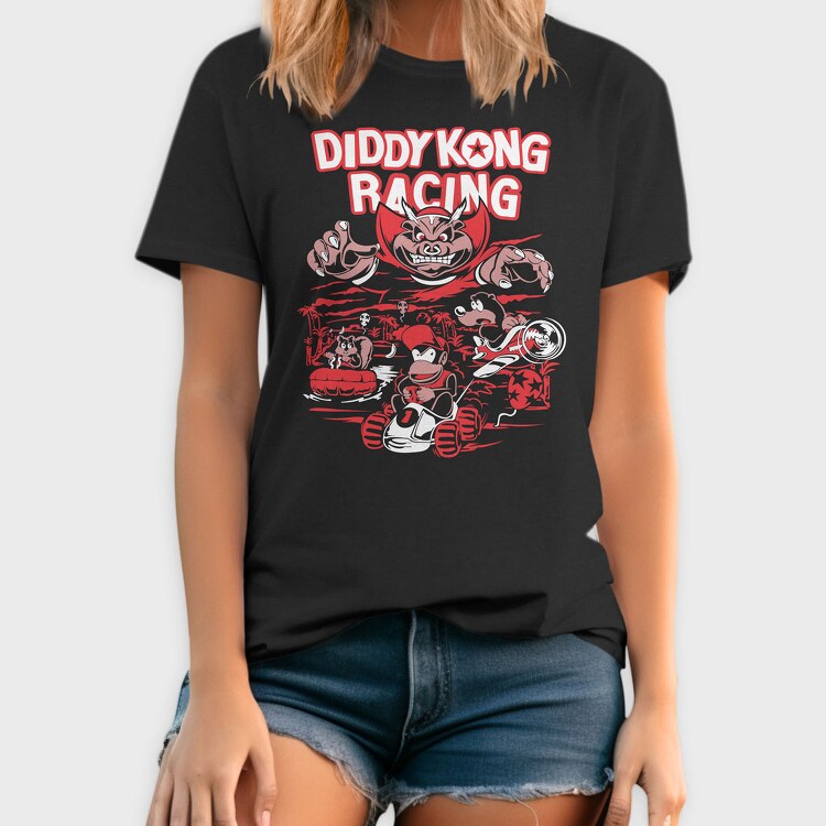 Diddy Kong Racing, Tricou Barbati (Unisex)