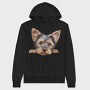 Australian Terrier Peep, Hanorac Oversize Barbati (Unisex)