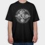 Universe Clock, Tricou Oversize Barbati (Unisex)