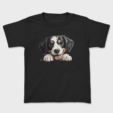 Appenzeller Sennenhund Peeking, Tricou Copii