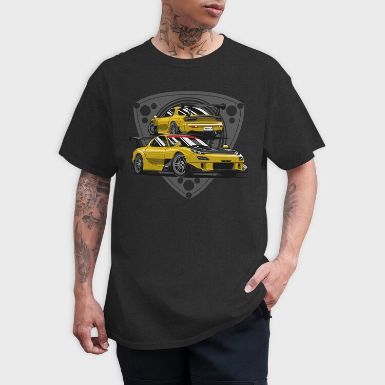 RX7 RE Amemiya, Tricou Barbati (Unisex)