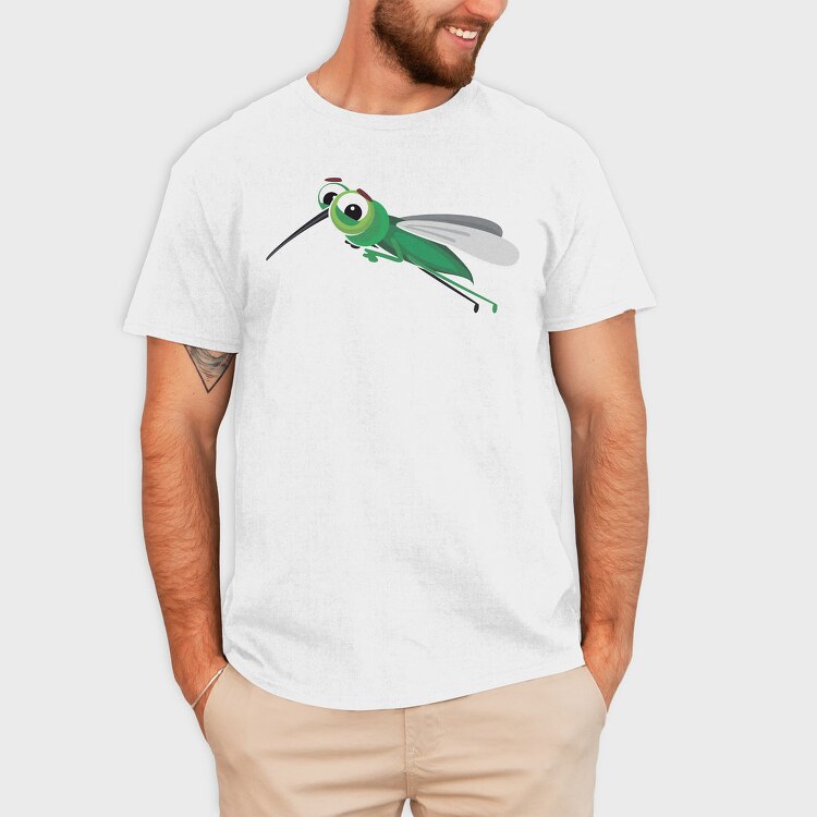 Flying Green Bug, Tricou Barbati (Unisex)