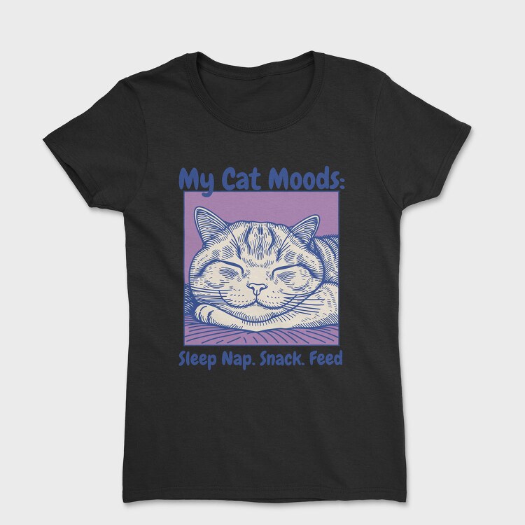Cat Nap Mood, Tricou Femei