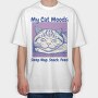 Cat Nap Mood, Tricou Oversize Barbati (Unisex)