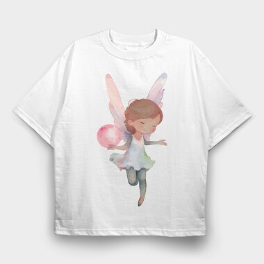 Fairy Ballet Dreams, Tricou Oversize Barbati (Unisex)