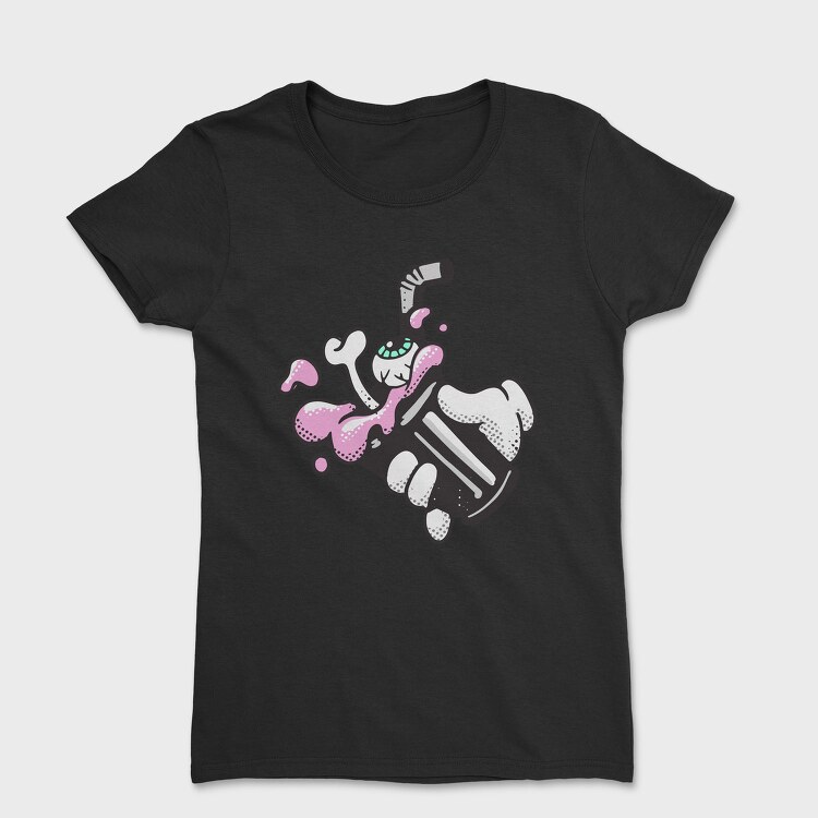 Halloween Retro Cartoon Character 6, Tricou Femei