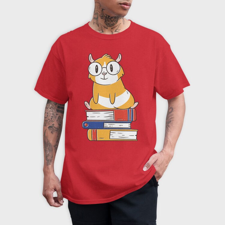 Guinea Pig Books Guine, Tricou Barbati (Unisex)