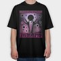 Cosmic Alien Hands With Planet Beings 08, Tricou Oversize Barbati (Unisex)