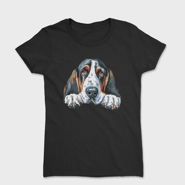 Basset Hound Lover, Tricou Femei