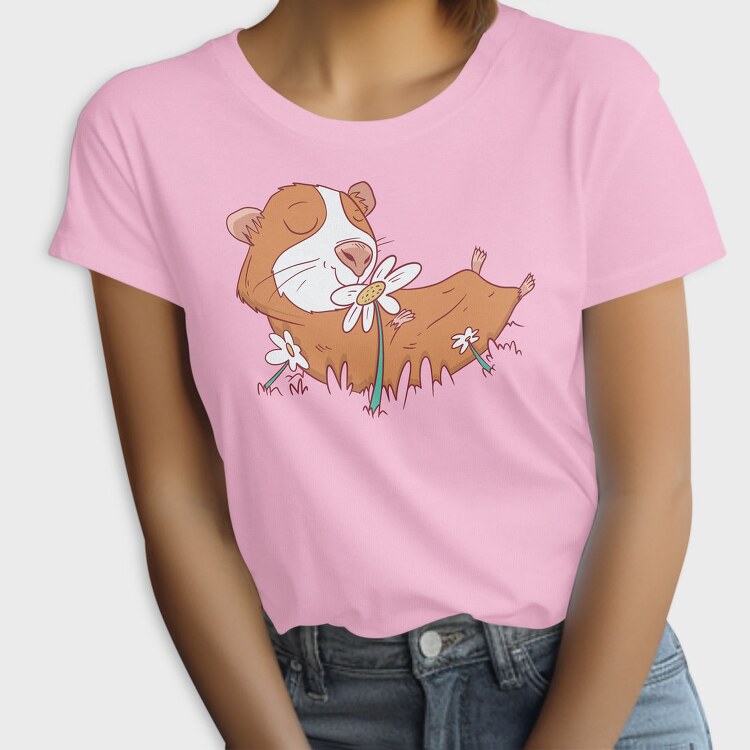 Guinea Pig Flower Spring, Tricou Femei