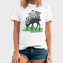 Forest Deer Silhouette, Tricou Barbati (Unisex)