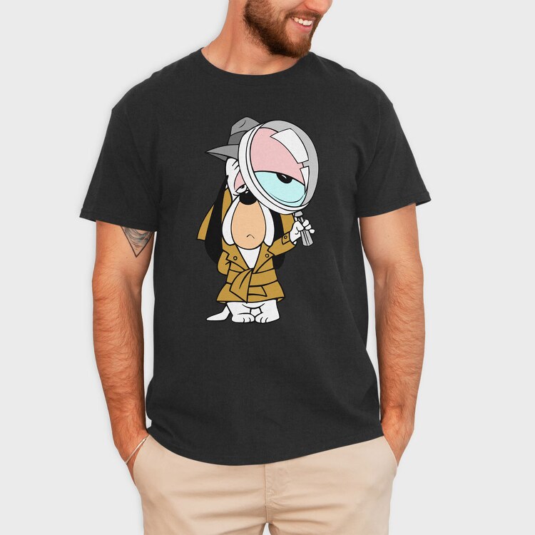 Cartoon Retro Droopy 4, Tricou Barbati (Unisex)