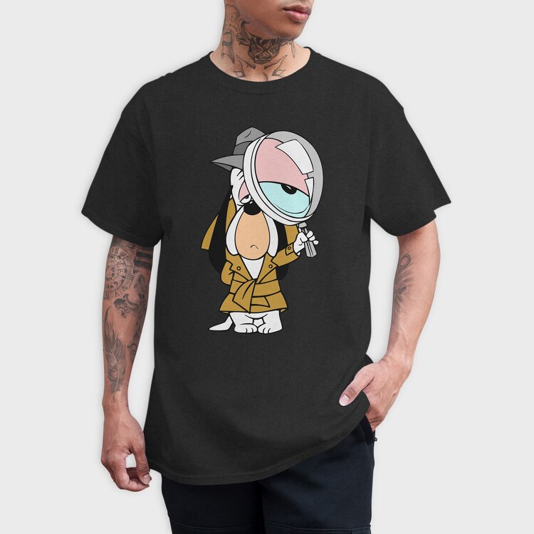 Cartoon Retro Droopy 4, Tricou Barbati (Unisex)