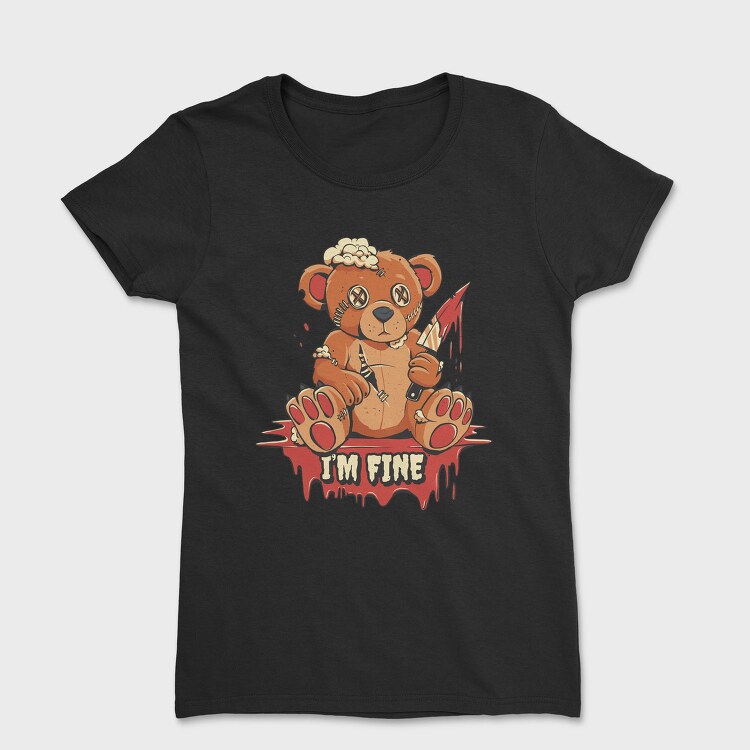 Halloween Teddy Bear 2, Tricou Femei