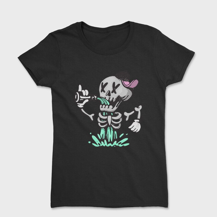 Halloween Retro Cartoon Character 5, Tricou Femei