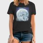 Mystic Horses Full Moon, Tricou Barbati (Unisex)