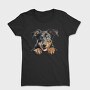 Beauceron Peeking, Tricou Femei