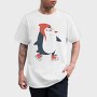 Penguin Skate Fest, Tricou Barbati (Unisex)